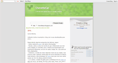 Desktop Screenshot of chevettecar.blogspot.com