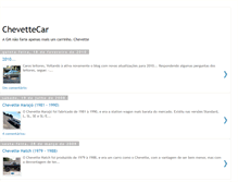 Tablet Screenshot of chevettecar.blogspot.com