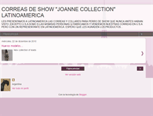 Tablet Screenshot of correasshowjcollection.blogspot.com