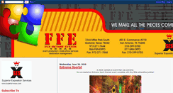 Desktop Screenshot of funfactoryevents.blogspot.com