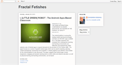 Desktop Screenshot of fractalfetishes.blogspot.com
