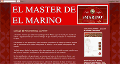 Desktop Screenshot of elmasterdeelmarino.blogspot.com