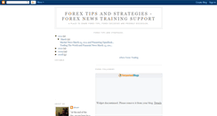 Desktop Screenshot of forextipsandstrategies.blogspot.com