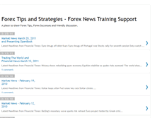 Tablet Screenshot of forextipsandstrategies.blogspot.com