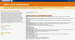 Desktop Screenshot of monzonis.blogspot.com