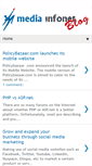 Mobile Screenshot of mediainfonet.blogspot.com