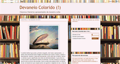 Desktop Screenshot of devaneiocolorido.blogspot.com