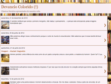 Tablet Screenshot of devaneiocolorido.blogspot.com