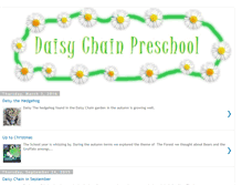 Tablet Screenshot of daisychainpreschool.blogspot.com