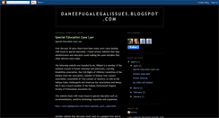 Desktop Screenshot of daneepugalegalissues.blogspot.com