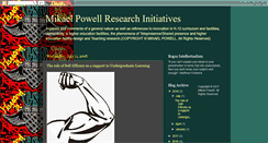 Desktop Screenshot of mikaelpowell.blogspot.com