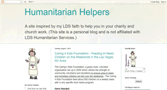 Desktop Screenshot of humanitarianhelpers.blogspot.com