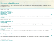 Tablet Screenshot of humanitarianhelpers.blogspot.com