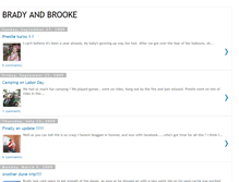 Tablet Screenshot of bradyandbrooke.blogspot.com