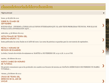 Tablet Screenshot of clasesdeteoriadelderechomlcm.blogspot.com