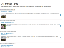 Tablet Screenshot of davidbunnettfamilyfarm.blogspot.com