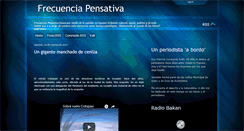 Desktop Screenshot of frecuenciapensativa.blogspot.com