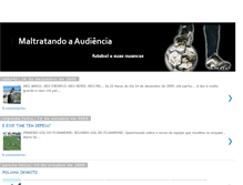 Tablet Screenshot of maltratandoaudiencia.blogspot.com