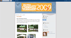 Desktop Screenshot of charitycornhole.blogspot.com