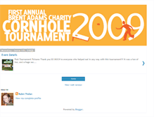 Tablet Screenshot of charitycornhole.blogspot.com
