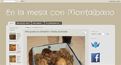 Desktop Screenshot of enlamesaconmontalbano.blogspot.com