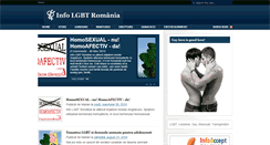 Desktop Screenshot of info-lgbt-romania.blogspot.com