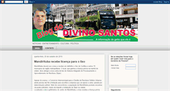 Desktop Screenshot of divinosantos2012.blogspot.com