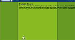 Desktop Screenshot of bazaarbikers.blogspot.com
