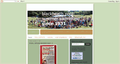 Desktop Screenshot of friendsofblackheathpool.blogspot.com