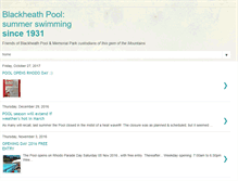 Tablet Screenshot of friendsofblackheathpool.blogspot.com