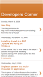 Mobile Screenshot of dev-corner.blogspot.com