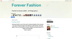 Desktop Screenshot of foreverfashion85.blogspot.com