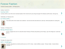 Tablet Screenshot of foreverfashion85.blogspot.com