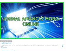 Tablet Screenshot of jornalamancio.blogspot.com