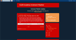 Desktop Screenshot of classacademyweather.blogspot.com