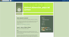 Desktop Screenshot of mjlearnspanish.blogspot.com