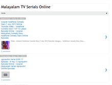 Tablet Screenshot of malayalam-tv-serials.blogspot.com