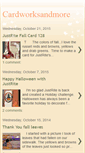 Mobile Screenshot of cardworksandmore.blogspot.com