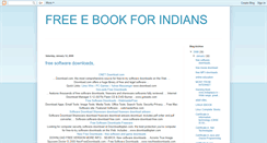 Desktop Screenshot of indiafreeebook.blogspot.com