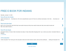 Tablet Screenshot of indiafreeebook.blogspot.com