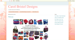 Desktop Screenshot of carolbristoldesignsblog.blogspot.com