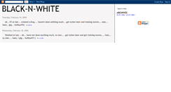 Desktop Screenshot of black-n-white.blogspot.com