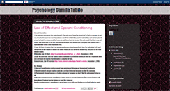 Desktop Screenshot of ctpsychology.blogspot.com