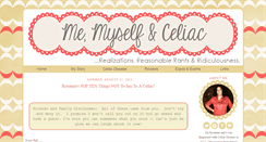 Desktop Screenshot of memyselfandceliac.blogspot.com