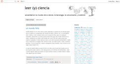 Desktop Screenshot of leeryciencia.blogspot.com