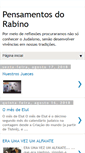 Mobile Screenshot of pensamentosdorabino.blogspot.com