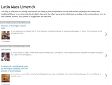 Tablet Screenshot of latinmasslimerick.blogspot.com