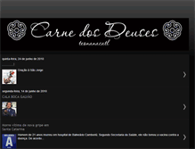 Tablet Screenshot of carnedosdeuses.blogspot.com