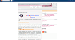 Desktop Screenshot of pailanacademy.blogspot.com