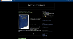 Desktop Screenshot of partiallyhuman.blogspot.com